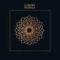Golden Luxury Mandala Vector illustrations for Graphic Design, t-shirt prints, posters, Mugs and More,