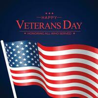 happy veterans day poster,veterans day background, veterans day thank you, veterans day holiday banner, veterans day sale, usa flag background vector poster design for social media