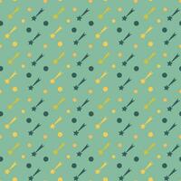Abstract shooting star seamless pattern background. Vector illustration.