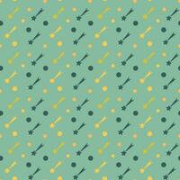 Abstract shooting star seamless pattern background. Vector illustration.