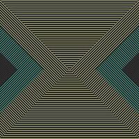 Abstract Square with lines pattern. vector