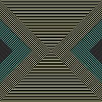 Abstract Square with lines pattern. vector