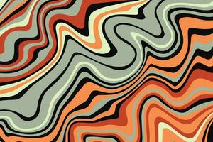 Abstract psychedelic groovy background. Vector. vector