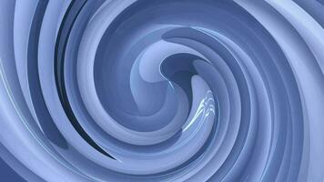 glimmend wervelende blauw helling spiraal. vol hd en looping getextureerde beweging achtergrond animatie. video