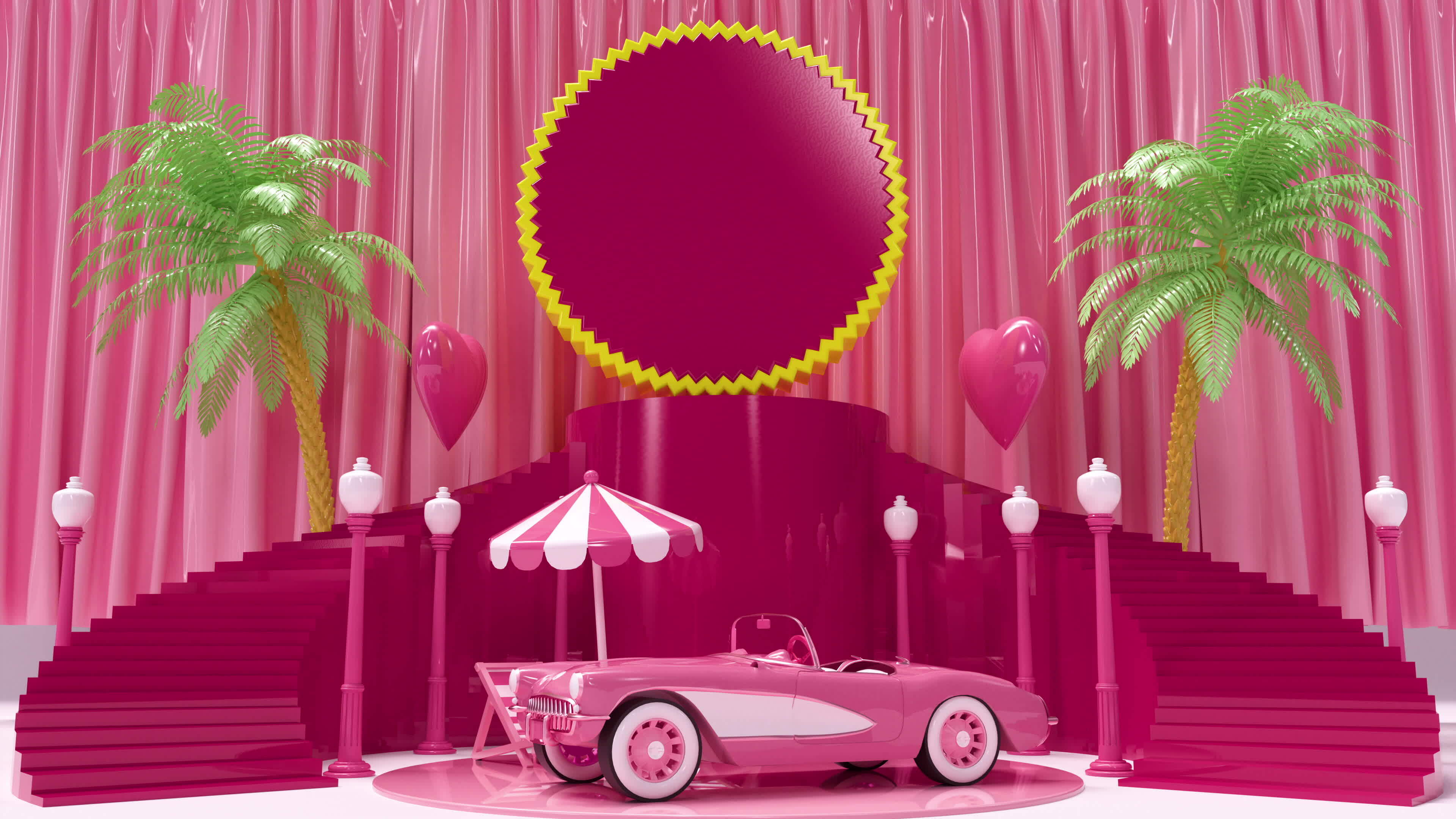 Barbie sales car video