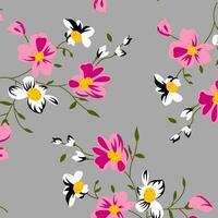 floral abstract pattern suitable for textile and printing needs vector