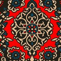 floral abstract pattern suitable for textile and printing needs vector