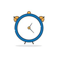 clipart illustration. clock, timer clipart concept white isolated vector