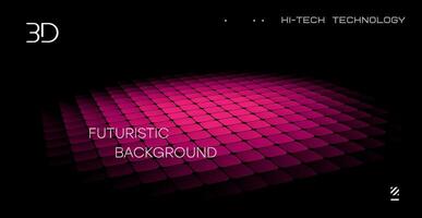 Abstract background with 3D objects effect. 3D balls in space. vector