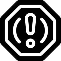 this icon or logo alert icon or other where it explains the  prohibited orders that are often encountered on the street and others and can be used for web,  application and logo design vector