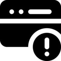 this icon or logo alert and warning icon or other where it explains the  prohibited orders that are often encountered on the street and others and can be used for web,  application and logo design vector