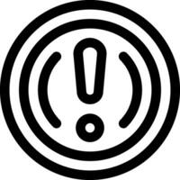 this icon or logo alert icon or other where it explains the  prohibited orders that are often encountered on the street and others and can be used for web,  application and logo design vector