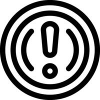 this icon or logo alert icon or other where it explains the  prohibited orders that are often encountered on the street and others and can be used for web,  application and logo design vector