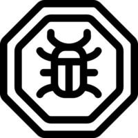 this icon or logo alert icon or other where it explains the  prohibited orders that are often encountered on the street and others and can be used for web,  application and logo design vector