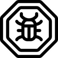 this icon or logo alert icon or other where it explains the  prohibited orders that are often encountered on the street and others and can be used for web,  application and logo design vector