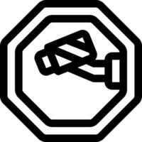 this icon or logo alert icon or other where it explains the  prohibited orders that are often encountered on the street and others and can be used for web,  application and logo design vector