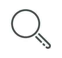 Ai chat bot related icon outline and linear vector. vector