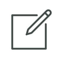 Ai chat bot related icon outline and linear vector. vector