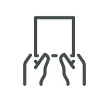 Efficiency and performance related icon outline and linear vector. vector