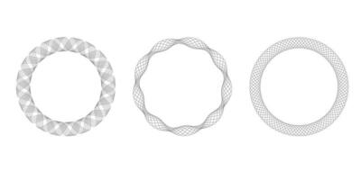 Set of abstract round elements for design templates. halftone. Vector illustration in graphic style.