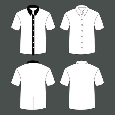 Button Down Shirt Vector Art, Icons, and Graphics for Free Download