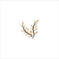 Leaf Vector Collection A variety of diverse and charming leaf vectors, High quality and visually attractive illustrations, representing various types of leaves, both printed and digital.