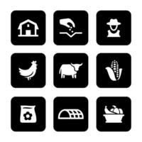 Agriculture Icons - Smart Series stock illustration vector