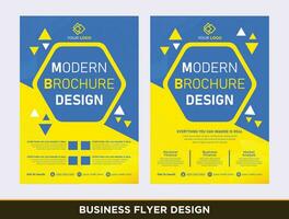 Corporate business flyer template design. Template vector design for Brochure, Annual Report, Magazine, Poster, Corporate Presentation, Portfolio, Flyer, cover modern layout in A4