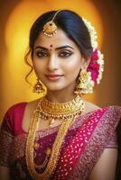 Indian heritage, Indian dress, Indian clothing, colorful, vibrant, ornate photo