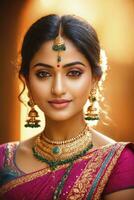 Indian heritage, Indian dress, Indian clothing, colorful, vibrant, ornate photo