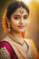 Indian heritage, Indian dress, Indian clothing, colorful, vibrant, ornate photo