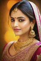 Indian heritage, Indian dress, Indian clothing, colorful, vibrant, ornate photo