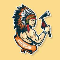 american indian artwork vector