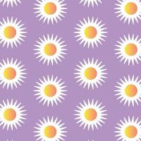 Daisy Flower Pattern Background Digital Paper vector