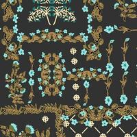 floral,ornament,abstract pattern suitable for textile and printing needs vector