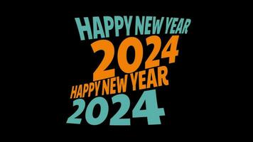 2024 slinga typografi animering design video