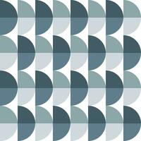 Grey gradient half circle pattern. Half circle vector seamless pattern. Decorative element, wrapping paper, wall tiles, floor tiles, bathroom tiles.
