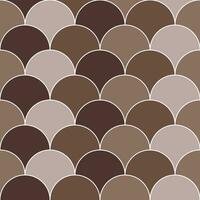 Brown shade fish scales pattern. fish scales pattern. Decorative elements, clothing, paper wrapping, bathroom tiles, wall tiles, backdrop, background. vector