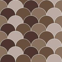 Brown shade fish scales pattern. fish scales pattern. Decorative elements, clothing, paper wrapping, bathroom tiles, wall tiles, backdrop, background. vector