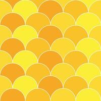 Yellow shade fish scales pattern. fish scales pattern. Decorative elements, clothing, paper wrapping, bathroom tiles, wall tiles, backdrop, background. vector