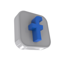 icône social médias Facebook Youtube instagram png