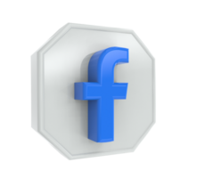 icono social medios de comunicación conjunto con Facebook, instagram, gorjeo, Tik Tok, Youtube logos png