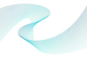 abstract flow wave lines background. Futuristic technology and science theme background vector