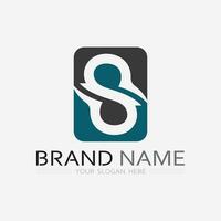 Business corporate S letter logo vector