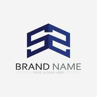 Business corporate S letter logo vector