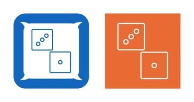 Unique Dice Vector Icon
