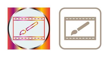 icono de vector de diseño de sitio web único