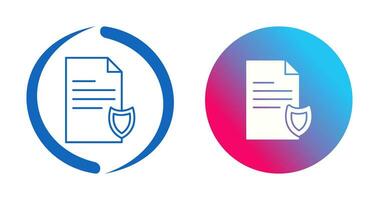 Private Document Vector Icon