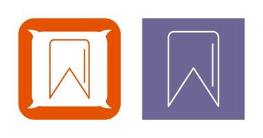 Unique Bookmark Vector Icon