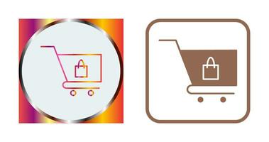 Unique Cart Vector Icon